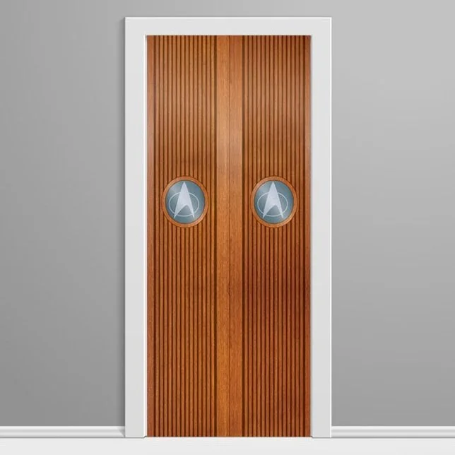 Star Trek Holodeck Door wrap